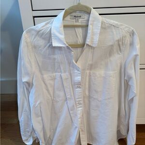 Merlette White Button-Up Shirt
